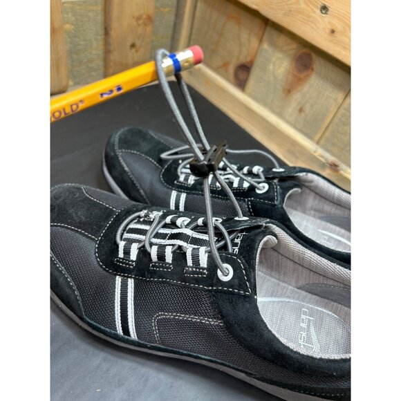 Dansko Womens Black Athletic Walking Shoes Size 9 EU39 Mesh & Suede Upper Comfor - Picture 7 of 10